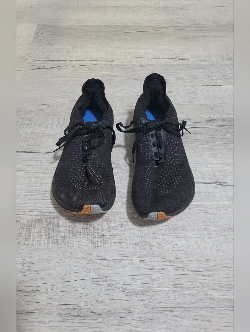 ​Flux Footwear Adapt Runner Black Gum Sneakers Size M 6.5 W 8